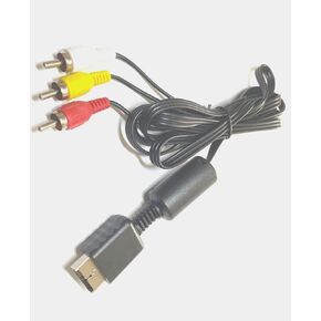 PS2 PS3 AV Cable, AV to RCA Cable Cord for Playstation 2 3 /PS2/PSX/PS3 Slim (6FT)