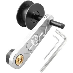 Bike Single Speed Chain Tensioner,Aluminum Alloy Bike Chain Tensioner Bicycle Single Speed Adjuster Tensioner for MTB Road Bicycle Tensioner Tool