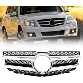 Grill Compatible For Mercedes Benz X204 GLK Front Grille GLK250 GLK350 2008 2009 2010 2011 2012