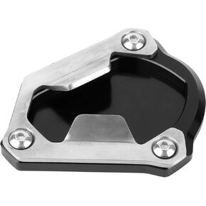 Motorcycle Kickstand Extension Pad, KSP-137-BLK Parking Side Stand Pad Support Plate for Triumph Scrambler 1200XC 1200XE 2019 2020
