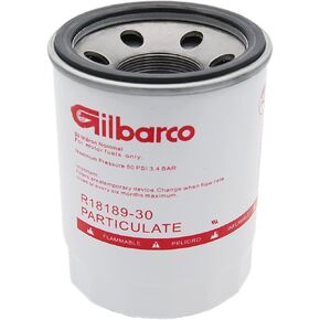 30 Micron Spin-on Fuel Filter Element, 25 GPM Disel Gasoline Replacement for Mobile & Stationary Fuel Tank Pump