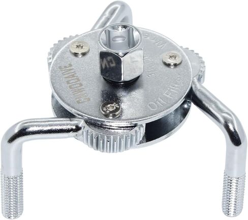 مفتاح فلتر الزيت، أداة إزالة فلتر الزيت 3 فك قابلة للتعديل تستخدم من 2-1/2 بوصة إلى 4-3/4 بوصة في القطر in Kuwait