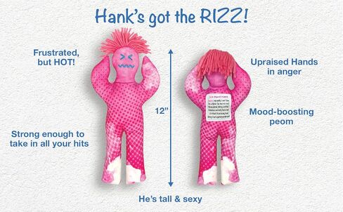 Cancer Care Gift - Stress Relief – Empowering – Slap Around Sam Doll - for Cancer Patients, Friends, Co-Worker, Men, Women, Husband, Wife, Girlfriend, Boyfriend (CanSir Sam) in Saudi Arabia
