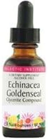 Eclectic Institute Echinacea Goldenseal Glycerite, Orange, 2 Fluid Ounce in Saudi Arabia