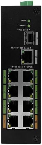 Lorex 8-Port ePoE Switch - Long Range Power and Data Transmission in Saudi Arabia