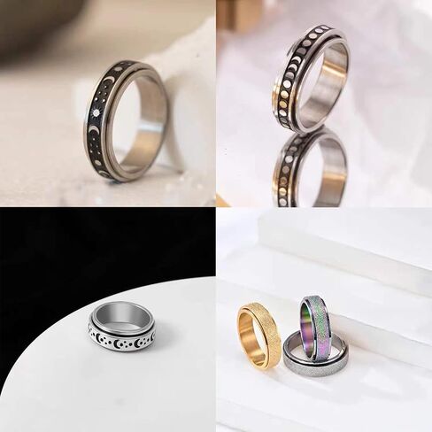 choice of all Boho Rings for Teen Girls Gold Stackable Rings Vintage Kunckle Rings Cute Rings Set for Women Trendy in Saudi Arabia