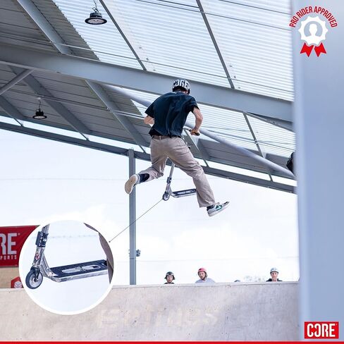 شريط قبضة السكوتر من كور - شريط قبضة لجميع الدراجات البخارية المثيرة للأطفال، تصميمات متعددة مناسبة عالميًا، شريط مضاد للانزلاق فائق الإمساك للدراجات البخارية الحرة، سطح غير قابل للانزلاق للسكوتر - الدوائر in Kuwait