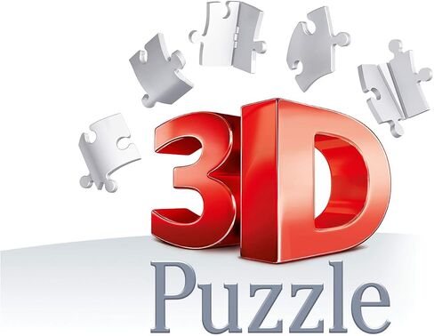 Ravensburger Statue of Liberty 108 Piece 3D Jigsaw Puzzle for Kids and Adults - Easy Click Technology Means Pieces Fit Together Perfectly , Blue in Saudi Arabia