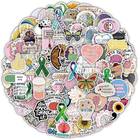 100pcs 90s Cartoon Stickers,Cute Stickers Pack Mixed Cartoon Stickers,Waterproof Vinyl Stickers for Water Bottle Laptop Luggage Skateboard Notebook Phone Guitar Bike for Kids Teens Adults in Saudi Arabia