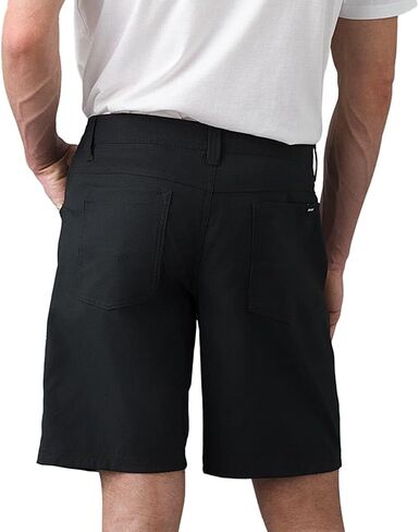 prAna Brion 9in Short II - للرجال، أسود، 30 in Saudi Arabia
