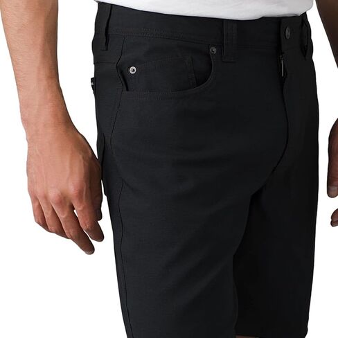 prAna Brion 9in Short II - للرجال، أسود، 30 in Saudi Arabia