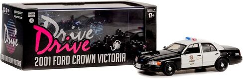 LAPD 2011 Ford Crown Victoria Police Interceptor، Drive - Greenlight 86609 - 1/43 مقياس دييكاست لعبة مجسمة سيارة in Kuwait