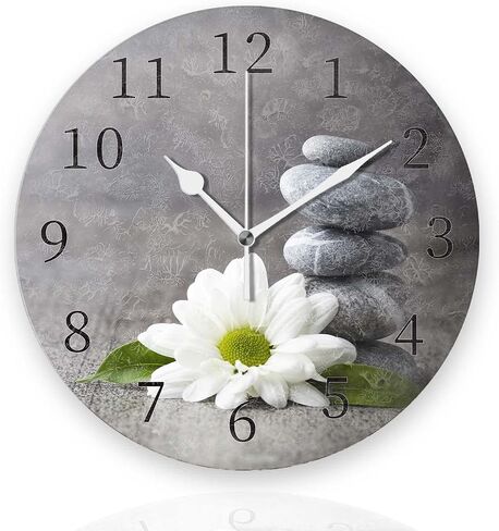 Battery Operated Wall Clocks 12 Inch,Baseball,Silent Home Decor for Bathroom,Living Room,Bedroom in Saudi Arabia