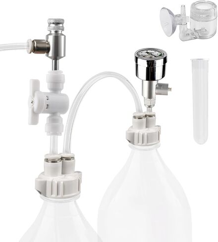 G211 Aquarium DIY CO2 Generator System Kit with Needle Valve & CO2 Diffuser in Kuwait