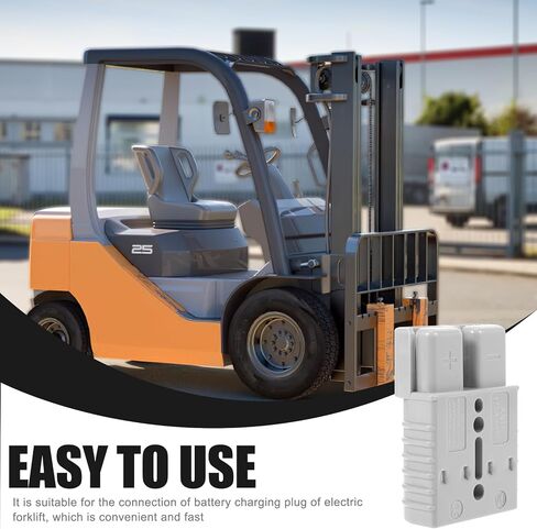 USHOBE 2 قطعة موصل الأسلاك تسخير التوصيل للونش سلك تسخير المكونات للمقطورة الاتصال السريع للروافع رافعة شوكية شحن المكونات الكهربائية التوصيل رافعة شوكية شاحن التوصيل جناح البطارية النحاس in Kuwait