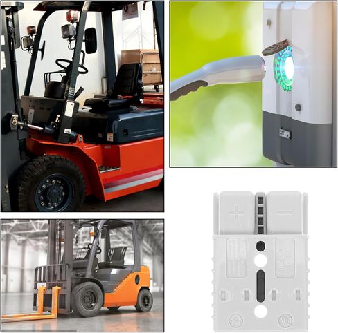 USHOBE 2 قطعة موصل الأسلاك تسخير التوصيل للونش سلك تسخير المكونات للمقطورة الاتصال السريع للروافع رافعة شوكية شحن المكونات الكهربائية التوصيل رافعة شوكية شاحن التوصيل جناح البطارية النحاس in Kuwait