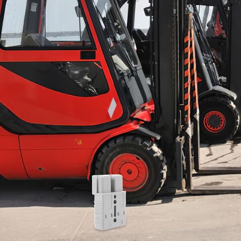 USHOBE 2 قطعة موصل الأسلاك تسخير التوصيل للونش سلك تسخير المكونات للمقطورة الاتصال السريع للروافع رافعة شوكية شحن المكونات الكهربائية التوصيل رافعة شوكية شاحن التوصيل جناح البطارية النحاس in Kuwait