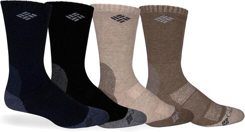 Columbia Men's 4 Pack Wool Crew Socks in Saudi Arabia