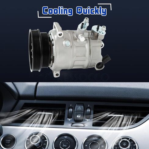 ضاغط تكييف الهواء CO 4574JC بديل ضاغط تكييف الهواء لشركة فولكس فاجن باسات جولف أرنب بيتل 2.5L in Saudi Arabia
