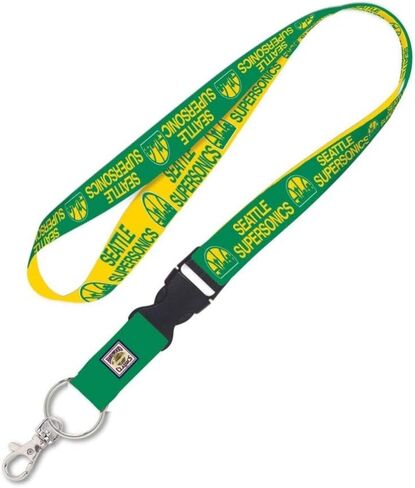 NBA Seattle Supersonics Lanyard w/Detachable Buckle in Saudi Arabia