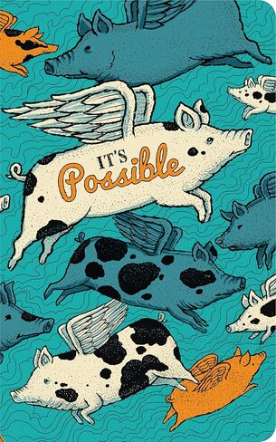 خلاصة وافية للمجلة الناعمة - إنه ممكن - مجلة اكتب الآن مع 128 صفحة مسطرة، 5 بوصة عرض × 8 بوصة ارتفاع in Kuwait