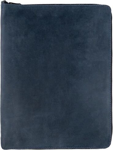 إخفاء وشرب، غطاء مجلة بسحاب لدفتر Moleskine، مقاس XL (7.5 × 9.75 بوصة. دفتر الملاحظات غير متضمن) جلد محبب بالكامل، مصنوع يدويًا، بني بوربون in Saudi Arabia