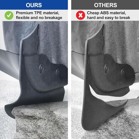 Spurtar Mud Flaps Fit for Tesla Accessories Model 3 2023 2022 2021 2020 2019 Splash Guard All Weather Vehicle Sediment Protection No Drilling Mud guards for Tesla Model 3 Accessories Black Set of 4 in Saudi Arabia