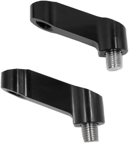 محول موسع مرآة ألومنيوم 10 مم عالمي متوافق مع الدراجات النارية، والرياضة المزدوجة، والطرادات، والدراجات البخارية، والدراجات الرياضية in Kuwait