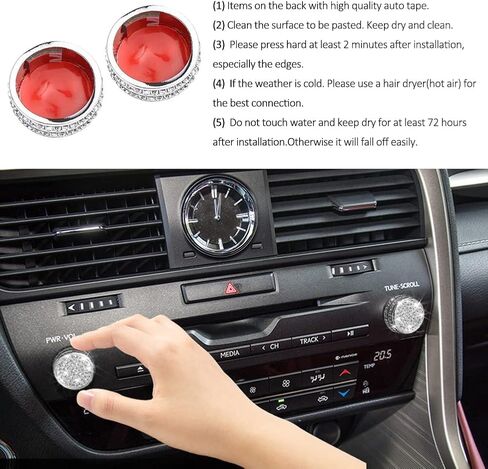 Bling Mode Select Switch Knob Variable Speed Switch Knob Cover Driving Compatible with Lexus ES Accessories 2013-2018, GS 2013-2020, Interior Accessories ES200 ES250 GS300 GS350 in Saudi Arabia
