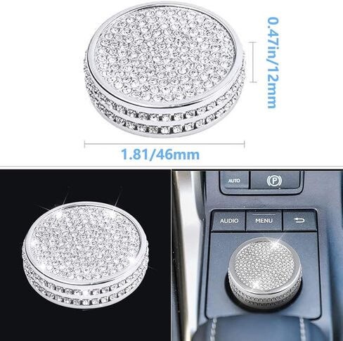 Bling Mode Select Switch Knob Variable Speed Switch Knob Cover Driving Compatible with Lexus ES Accessories 2013-2018, GS 2013-2020, Interior Accessories ES200 ES250 GS300 GS350 in Saudi Arabia