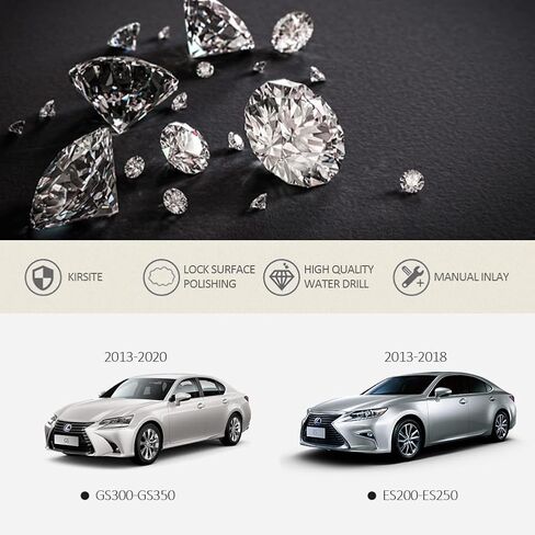 Bling Mode Select Switch Knob Variable Speed Switch Knob Cover Driving Compatible with Lexus ES Accessories 2013-2018, GS 2013-2020, Interior Accessories ES200 ES250 GS300 GS350 in Saudi Arabia