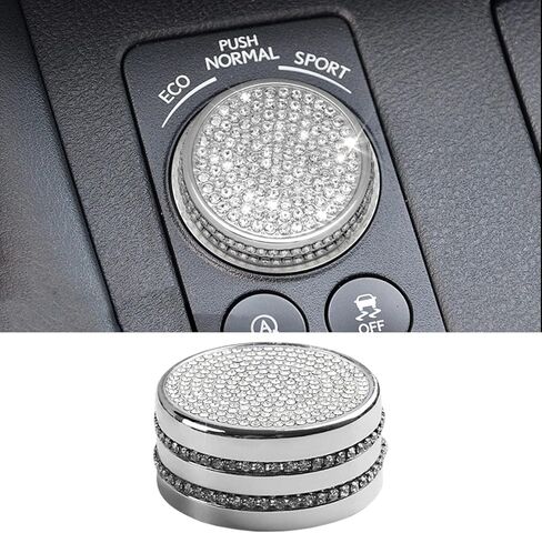 Bling Mode Select Switch Knob Variable Speed Switch Knob Cover Driving Compatible with Lexus ES Accessories 2013-2018, GS 2013-2020, Interior Accessories ES200 ES250 GS300 GS350 in Saudi Arabia