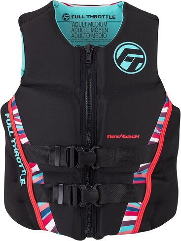 Full Throttle Women's Rapid Dry Flex Back Life Jacket in Saudi Arabia