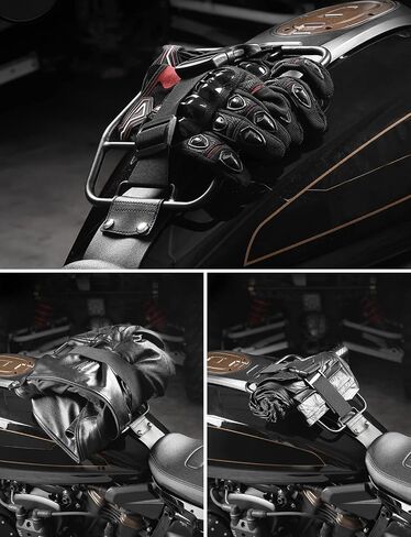 KEMIMOTO Motorcycle Tank Luggage Rack Compatible with Sportster S RH1250 2021 2022 2023 2024 Fuel Tank Rack Luggage Black in Saudi Arabia
