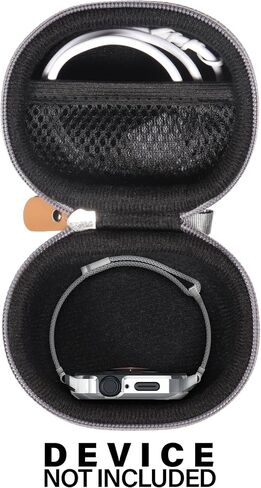 جراب CaseSack لساعة Apple Watch Series Ultra، 8، 7، 6، 5، 4 (49 مم، 45 مم، 44 مم)، أيضًا لساعة Samsung Galaxy Watch Series 5 Pro، 5، 4 (46 مم/45 مم/44 مم)، مع جيب شبكي للشاحن (تويد كبير) in Saudi Arabia