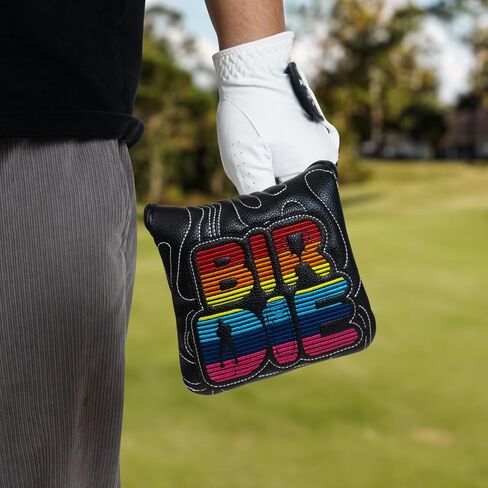 mytag Golf Mallet Putter Cover Magnetic, Colorful Birdie Putter Covers Golf Large Putter Head Cover for Scotty Cameron Taylormade Odyssey in Saudi Arabia