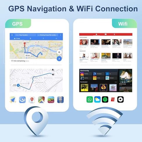 【2G+64G】 راديو سيارة لسيارة Toyota Corolla/Levin 2014-2017 مع Carplay لاسلكي/Android Auto، ستيريو سيارة Android مع شاشة لمس 10.1 بوصة GPS Navi WiFi Bluetooth FM/RDS Mirror Link SWC كاميرا احتياطية in Saudi Arabia