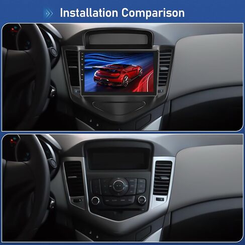 ستيريو سيارة 2+64G Android 13 لسيارة Chevy Cruze 2009-2015 مع Apple Carplay Android Auto، راديو سيارة بشاشة لمس 9 بوصات مع WiFi، نظام ملاحة GPS، بلوتوث، FM/RDS، SWC، كاميرا احتياطية HiFi+AHD in Saudi Arabia