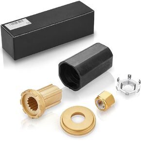 Flo-Torq II Hub Kits for Mercury Outboard Boat Motos 60-300 HP，for Mercruiser Alpha Bravo One Drives,Outboard Engine Propeller 15 Spline,Marine OEM Upgrade 835257Q1