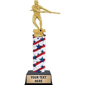 11 Inch Tug of War Trophies, Tug of War Games Trophy with Custom Engraving and Perfect for Tug of War Awards Prime