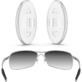 Clear Replacement Nose Pads Pieces for Oakley Holbrook Ti OO6048 Sunglasses