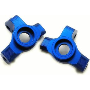 Aluminum Front Knuckle Arm Axle Carrier Hub Blue for Losi 1/18 Mini-T 2.0 Mini-B LOS214006
