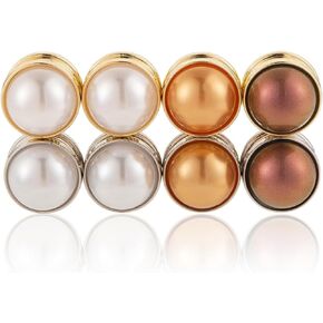 Strong Hijab Magnets Pearl Safety Magnetic Hijab Pins for Clothes Scarves Niqab Hijab Magnet for Women Girls