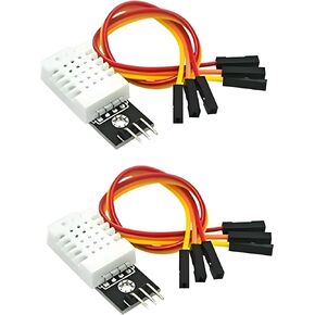 2 pcs DHT22 / AM2302 Digital Temperature and Humidity Sensor Module with Cable -40~80C