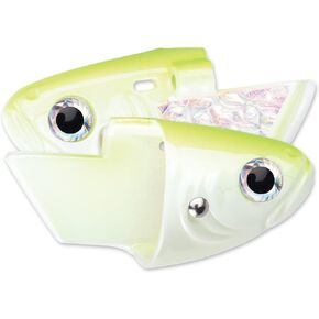 Whole Bait Head 0 Chartreuse Glow
