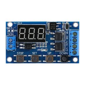 Relay Module, DC 5V-36V Timer Switch Module Trigger Cycle Delay Timer Switch for DC Motors, Lights, LED Strips, Micro-Pumps, Solenoid Valves, etc