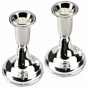 Majestic Giftware Candle, Silver