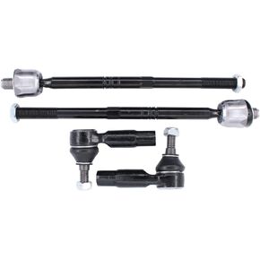 NewYall Front Inner and Outer Left Right Steering Tie Rod Ends
