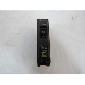 SQU QO115 1P 15AMP 120/240V Circuit Breaker (Pack of 1)