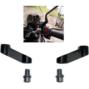 Royal Enfield Himalayan & Scram 411 Rear View Mirror Extensions Riser RE Adapter, RE Side Mirrors. JL Missouri Parts & Misc.